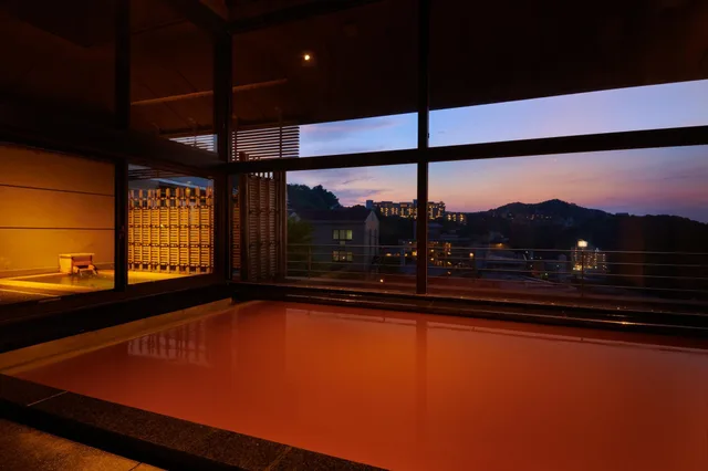 غرفة بسرير مزدوج أو سريرين منفصلين، Arima Onsen Takayamaso Hanano 1/1
