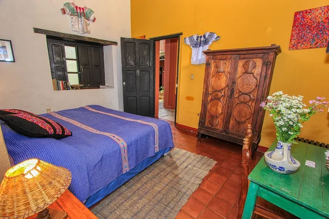 غرفة مفردة بسرير مزدوج، Hotel Na Bolom 3/5