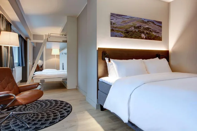 غرفة عائلية بسرير مزدوج، Radisson Blu Park Hotel Oslo 4/10