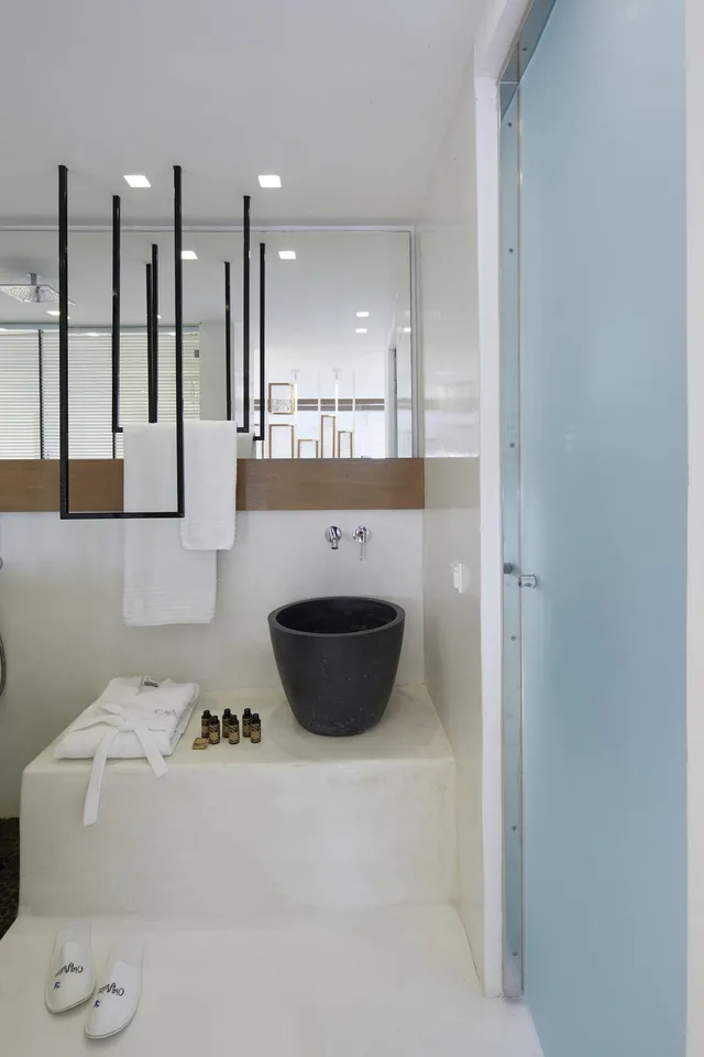 جناح ديلوكس بسرير مزدوج بجاكوزي، Oia Suites 7/10