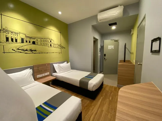 غرفة ديلوكس بسريرين منفصلين بشرفة، Singgah Pengerang Hotel 1/1