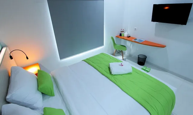 غرفة جونيور بسرير مزدوج، FIZZ HOTEL LOMBOK 1/3