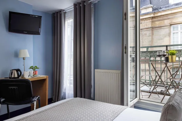 غرفة اقتصادية بسرير مزدوج، Grand Hotel Du Calvados 6/10