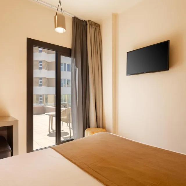 غرفة سوبيريور بسرير مزدوج أو سريرين منفصلين بإطلالة على البحر، Hotel Playa Mallorca 7/10