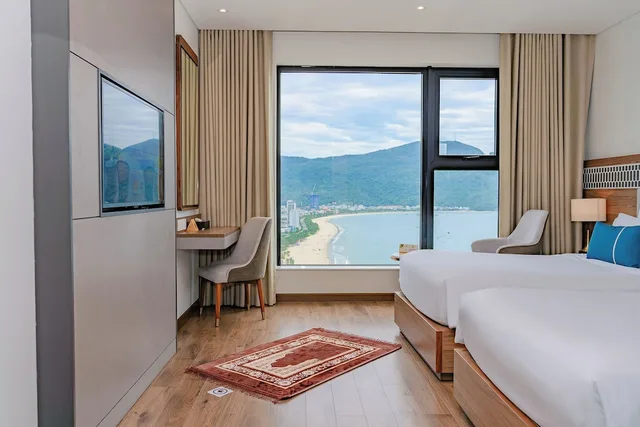 Ocean, Deluxe, Twin Beds، Peninsula Hotel Danang 4/9