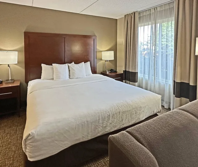 غرفة قياسية بسرير كينج بغرفة نوم واحدة لذوي الإعاقة، Concord Suites by IHG 3/4