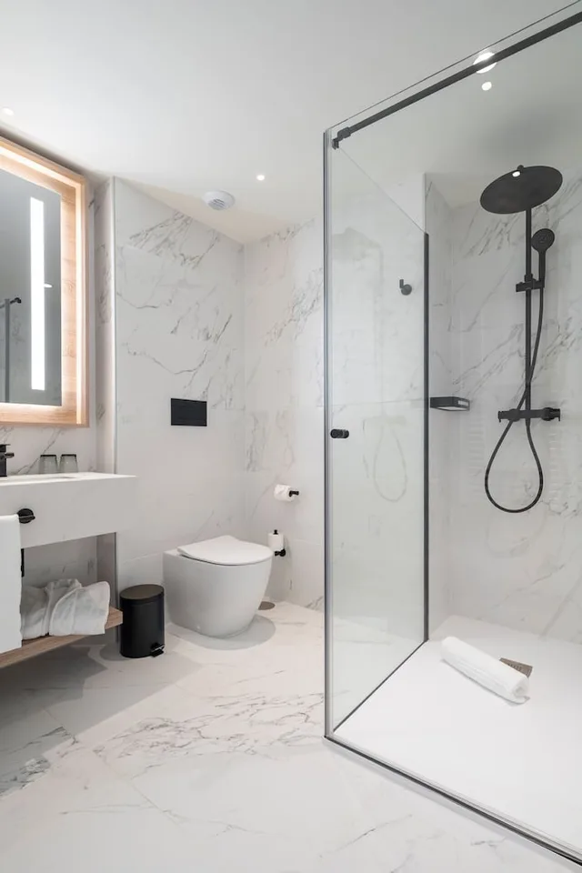 غرفة ديلوكس بسريرين منفصلين بإطلالة على البحر، Attica 21 Vigo Business & Wellness (ex Gran Hotel Samil) 2/2