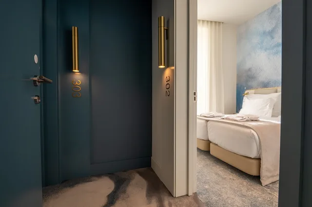 غرفة عائلية بأربعة أسرّة بإطلالة على المدينة، Blue Liberdade Hotel 1/4
