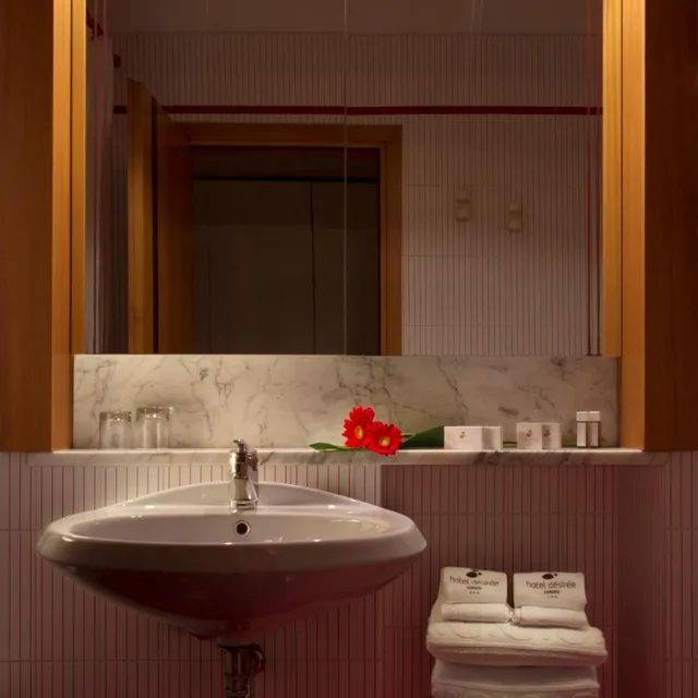 غرفة بسرير مزدوج أو سريرين منفصلين، Hotel Desiree 5/5