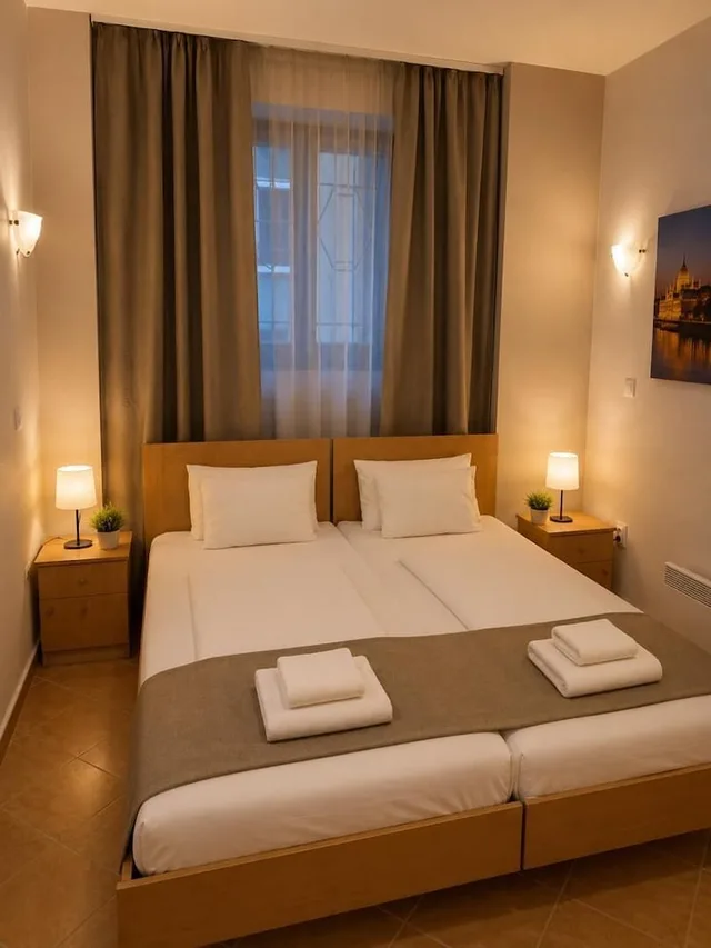 غرفة أساسية بسرير كينج، Esprit Hotel Budapest 4/10
