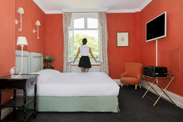 غرفة سوبيريور بسرير مزدوج، Hotel Chateau Clery 2/5