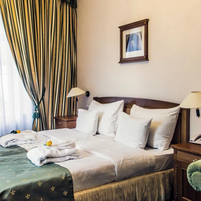 Deluxe, Double Bed, Castle View, Sofa، Hotel Dvorak 1/10