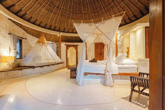 بنغل ديلوكس بسرير كينج وسرير فردي، La Joya Balangan Resort 8/10