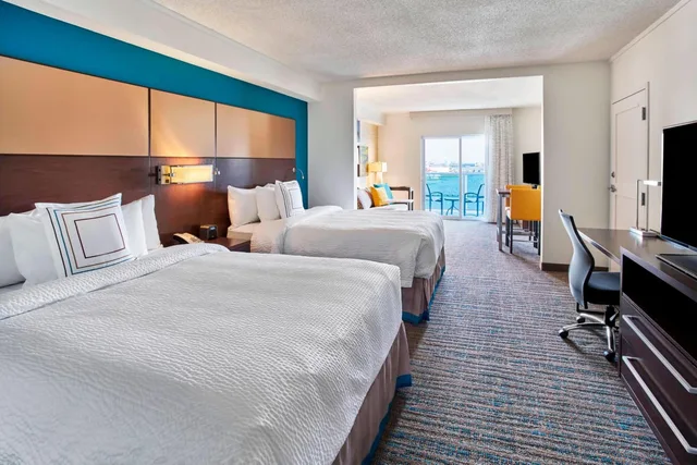 Studio, Suite, 2 Queen Beds, Water View, Sofa, Balcony, Accessible، Residence Inn Ocean City 1/11