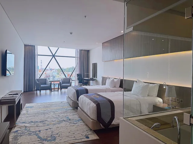 غرفة بريميير بسريرين منفصلين، The Mira Central Park Hotel 3/4