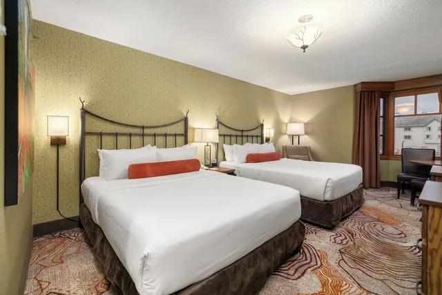 غرفة سوبيريور بسريرين كوين، Banff Caribou Lodge & Spa 5/8
