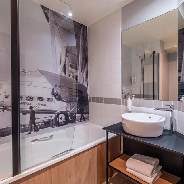 غرفة متصلة عائلية، Radisson Hotel Paris Le Bourget 8/8