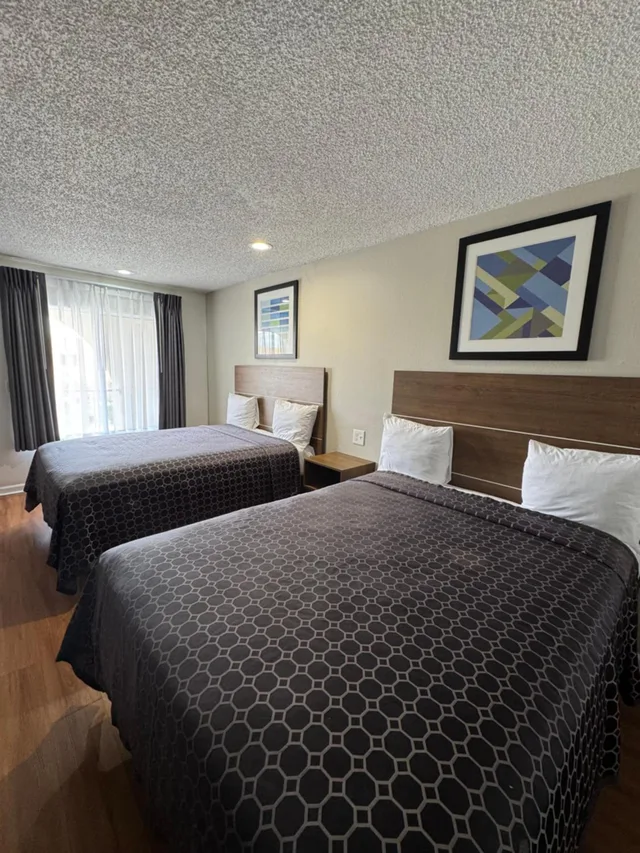 غرفة بسريرين كوين، National Inn Garden Grove 4/10