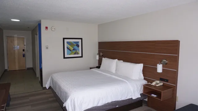 غرفة بسرير كينج، Holiday Inn Express Hotel Suites Greensboro East 1/4