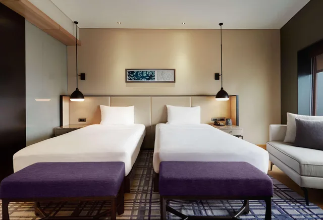 غرفة ديلوكس بسرير مزدوج، Hilton Kuala Lumpur 1/1