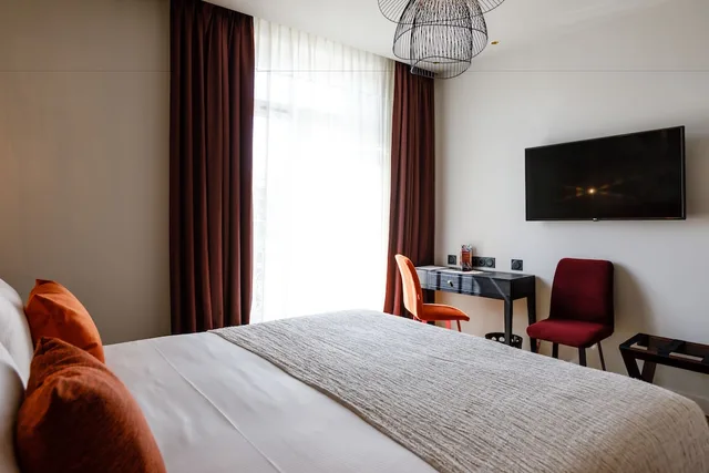 غرفة سوبيريور بسرير كوين بشرفة، Hotel Verlaine Cannes 1/10