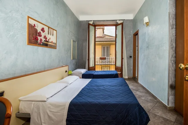 غرفة كلاسيكية ثلاثية بسرير مزدوج وسرير فردي، Hotel Angelica 10/10