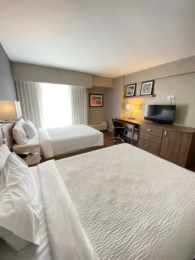 غرفة ديلوكس بسريرين مزدوجين بإطلالة على المدينة، Courtyard By Marriott Puebla Las Animas 1/10