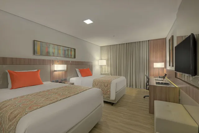 غرفة فاخرة بسريرين منفصلين، Deville Prime Campo Grande 1/3