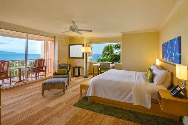 1 Bedroom, Honua Ula, Suite, King Bed, Ocean View, Sofa، Grand Wailea Maui, A Waldorf Astoria Resort 1/5