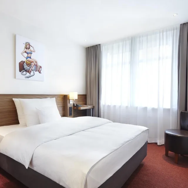 غرفة مفردة، Hotel Hafen Hamburg 1/8