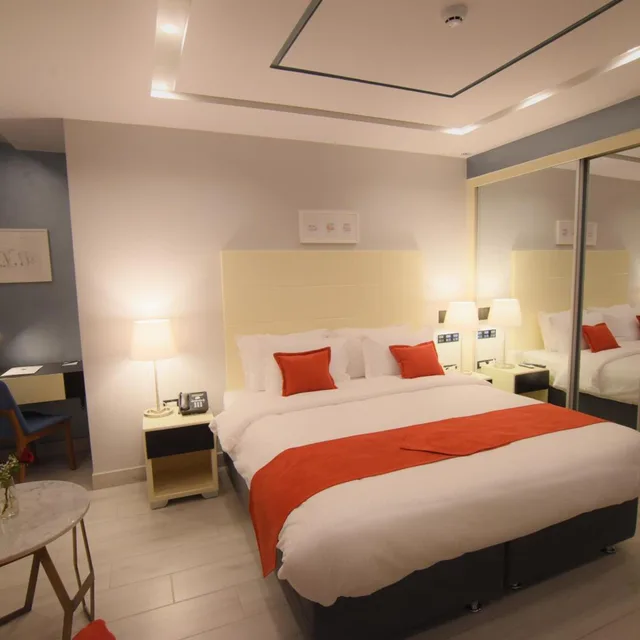 غرفة ديلوكس بسرير مزدوج أو سريرين منفصلين بشرفة، Petra Boutique Hotel 8/10
