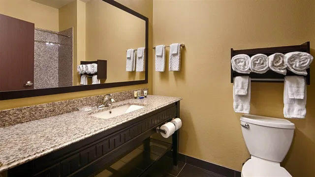 غرفة بسريرين كوين لذوي الإعاقة، Best Western Plus Carrizo Springs Inn And Suites 3/3