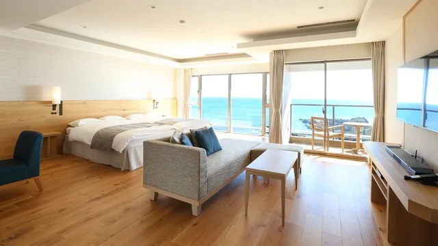 Premium, Deluxe, Suite, Sea Side, Ocean View, Smoking Type Not Guaranteed، Shiosai Resort Kamogawa 1/1