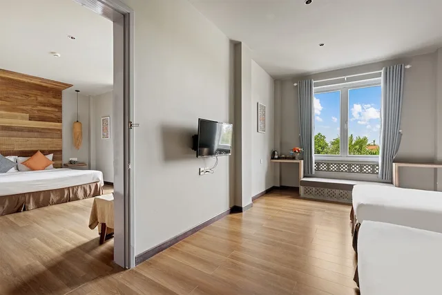 غرفة عائلية رباعية بسرير كوين وسريرين مزدوجين، Goda Boutique Hotel 6/10