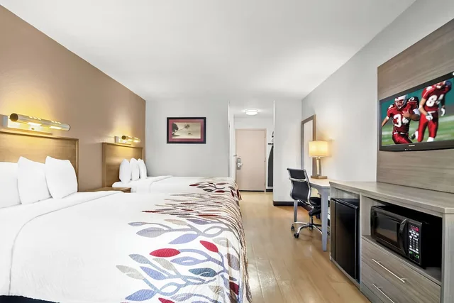 غرفة قياسية بسريرين مزدوجين، Red Roof Inn Myrtle Beach Hotel - Market Commons 1/10