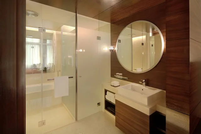 جناح تنفيذي بسرير كينج بإطلالة على الجبل بغرفة نوم واحدة، Jw Marriott Hotel Pune 7/8
