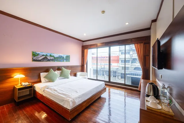 غرفة ديلوكس بسرير كينج، The President Hotel at Chokchai 4 3/5