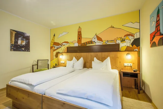 غرفة مفردة بسرير مزدوج، mD-Hotel Brunner 3/8