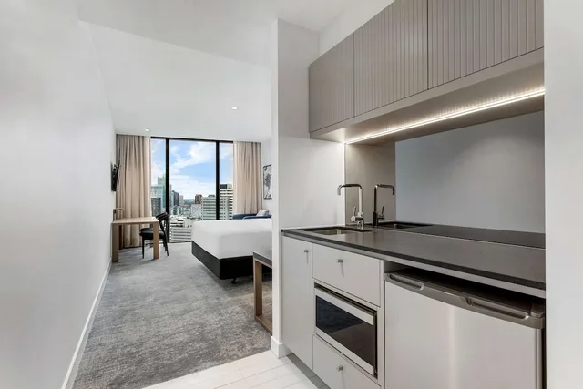 شقة متصلة بغرفتي نوم، Adina Apartment Hotel Melbourne Southbank 5/5