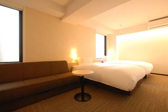 غرفة ديلوكس بسريرين منفصلين، AB Hotel Kyoto Shijo Horikawa 1/2