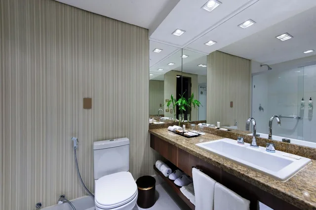 جناح جونيور بسرير كينج بشرفة، Sao Paulo Airport Marriott Hotel 4/4