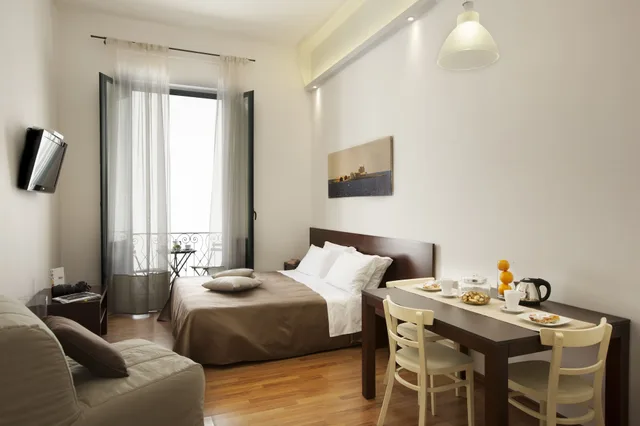 استوديو بسرير مزدوج بشرفة، Badia Nuova Residence 5/10