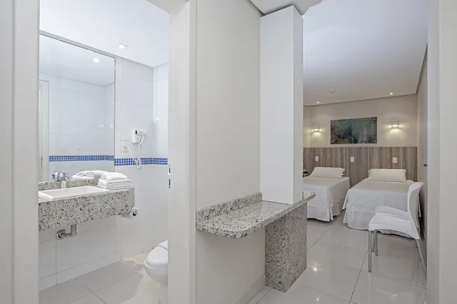 غرفة قياسية بسريرين منفصلين، Slaviero Hotel Ingleses Convention 8/9