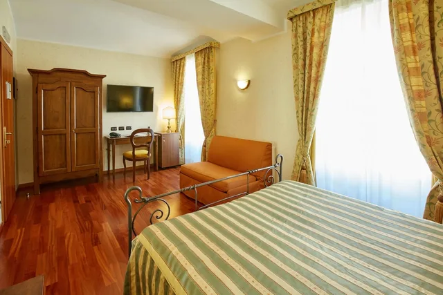 غرفة بسرير مزدوج أو سريرين منفصلين، Hotel Liberty 7/10