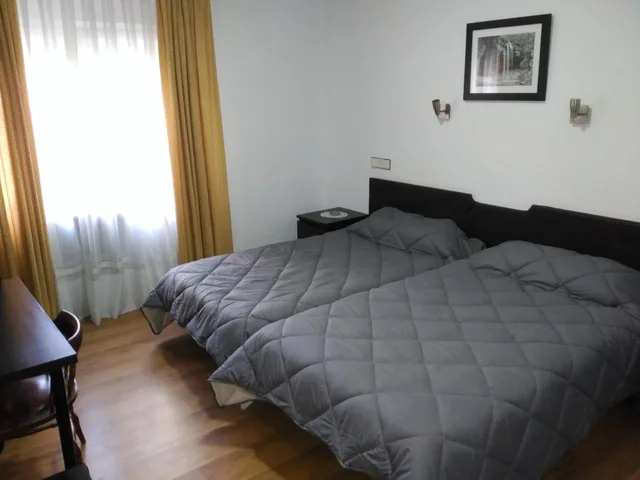 غرفة بسرير مزدوج أو سريرين منفصلين، Hotel Vaqueros 1/10