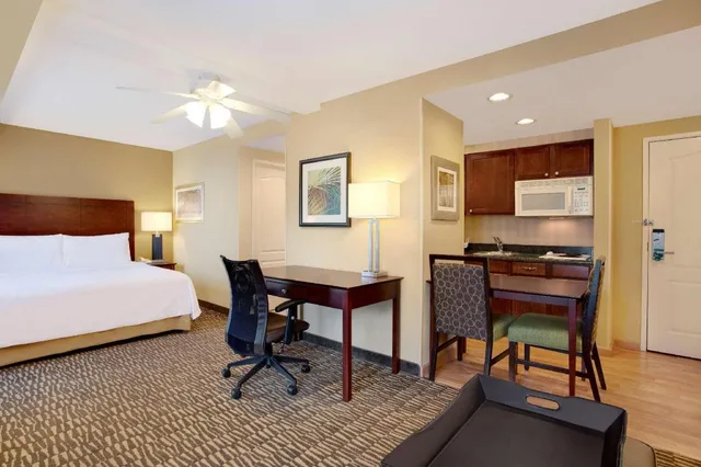 استوديو بسرير كينج مع أريكة لذوي الإعاقة، Homewood Suites By Hilton Tampa-Brandon 2/4