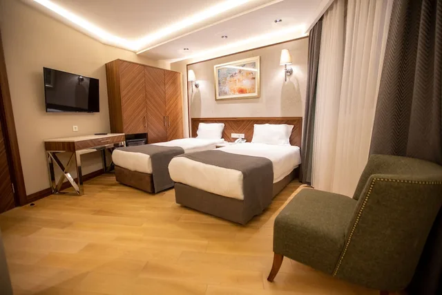 غرفة قياسية بسريرين منفصلين، Sogut Hotel Old City 2/3