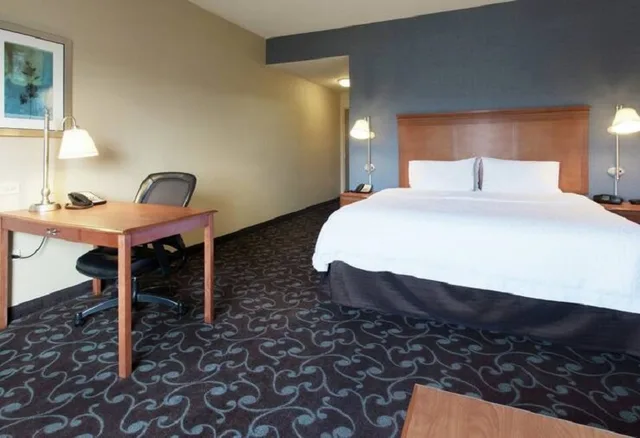 استوديو بسرير كينج مع أريكة لذوي الإعاقة، Hampton Inn & Suites Chicago Deer Park 1/2