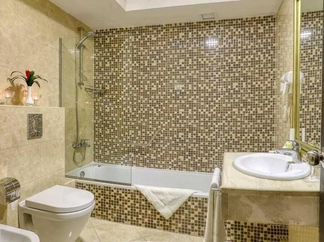 غرفة قياسية بسريرين منفصلين بإطلالة على المدينة بغرفة نوم واحدة، SANDY PALACE HOTEL 8/8