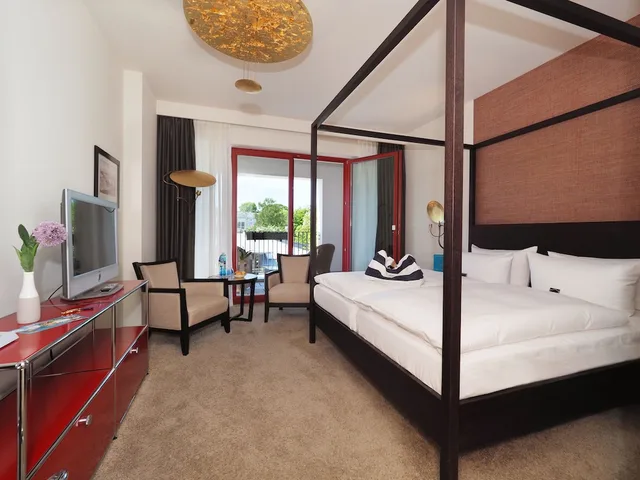 غرفة بسرير مزدوج، Strandhotel Heringsdorf 1/4